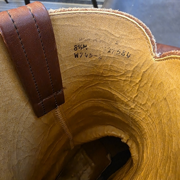 Brown Leather Cowboy Boots - Picture 12 of 13